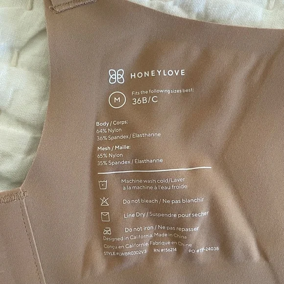 Honeylove CrossOver bras- bundle 36 B/C. - Picture 2 of 4